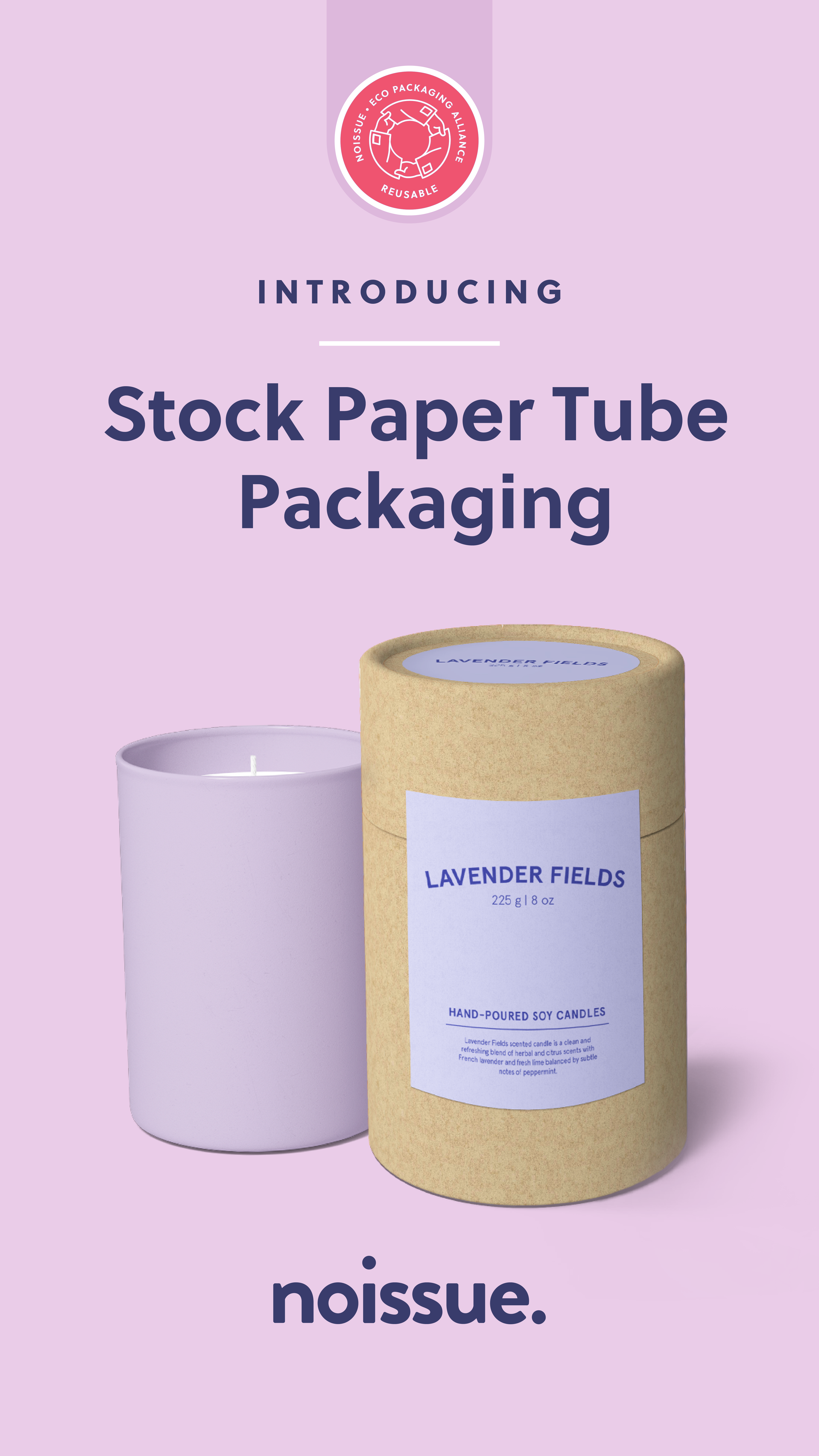 6.5 x 4 Paper Tube - Kraft - Paper Tube Co.